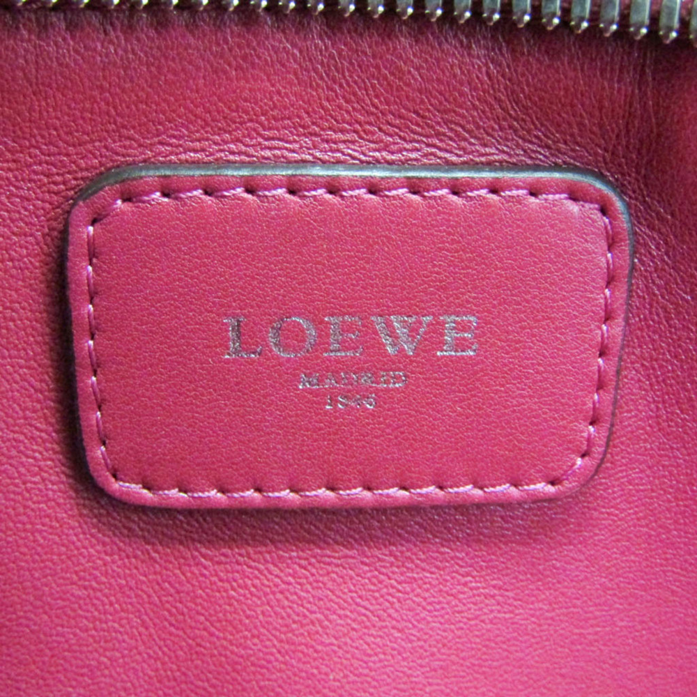 Loewe Amazona 36 Women's Leather Handbag Pink - Picture 13 of 14